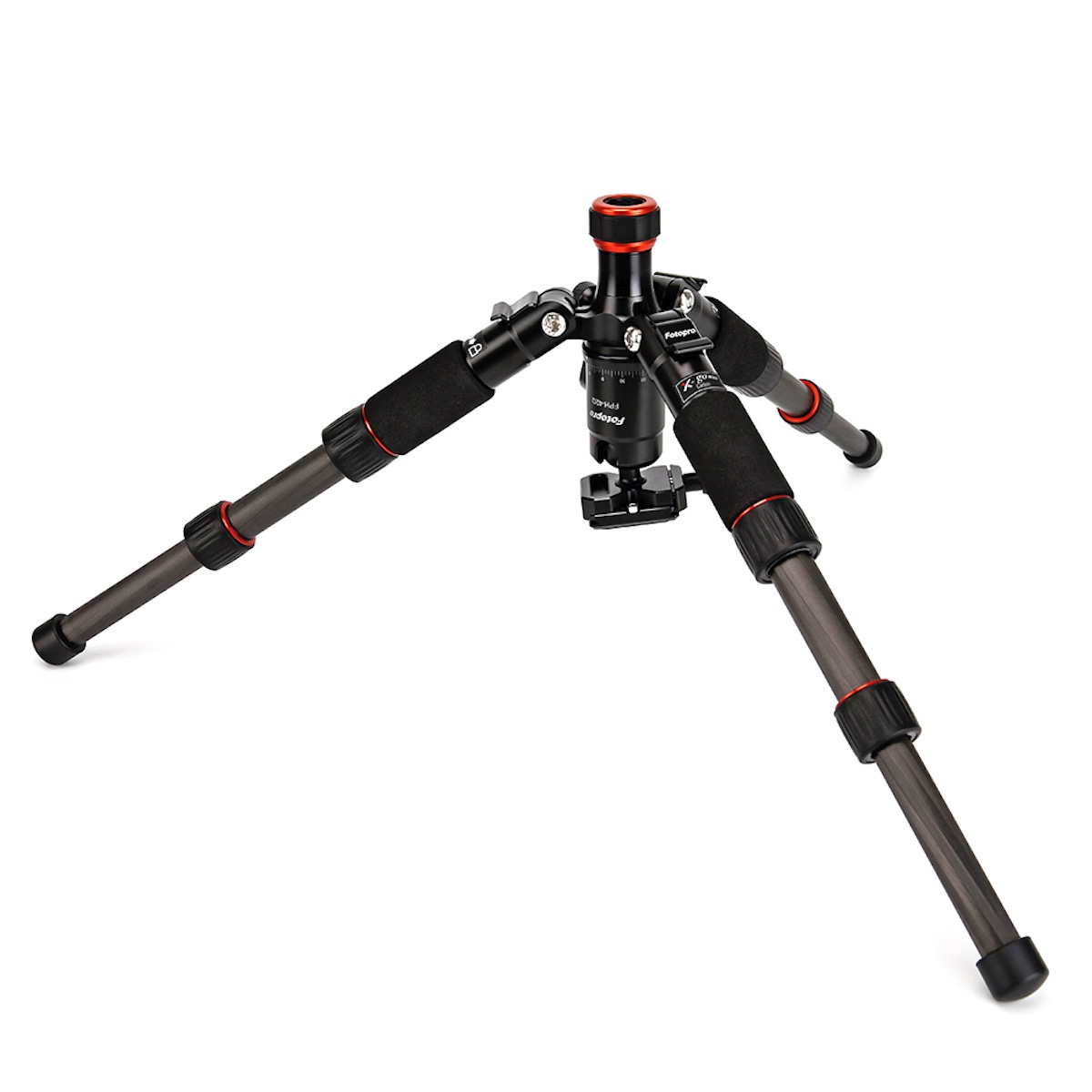 Fotopro X go Mini Carbon Stativ schwarz