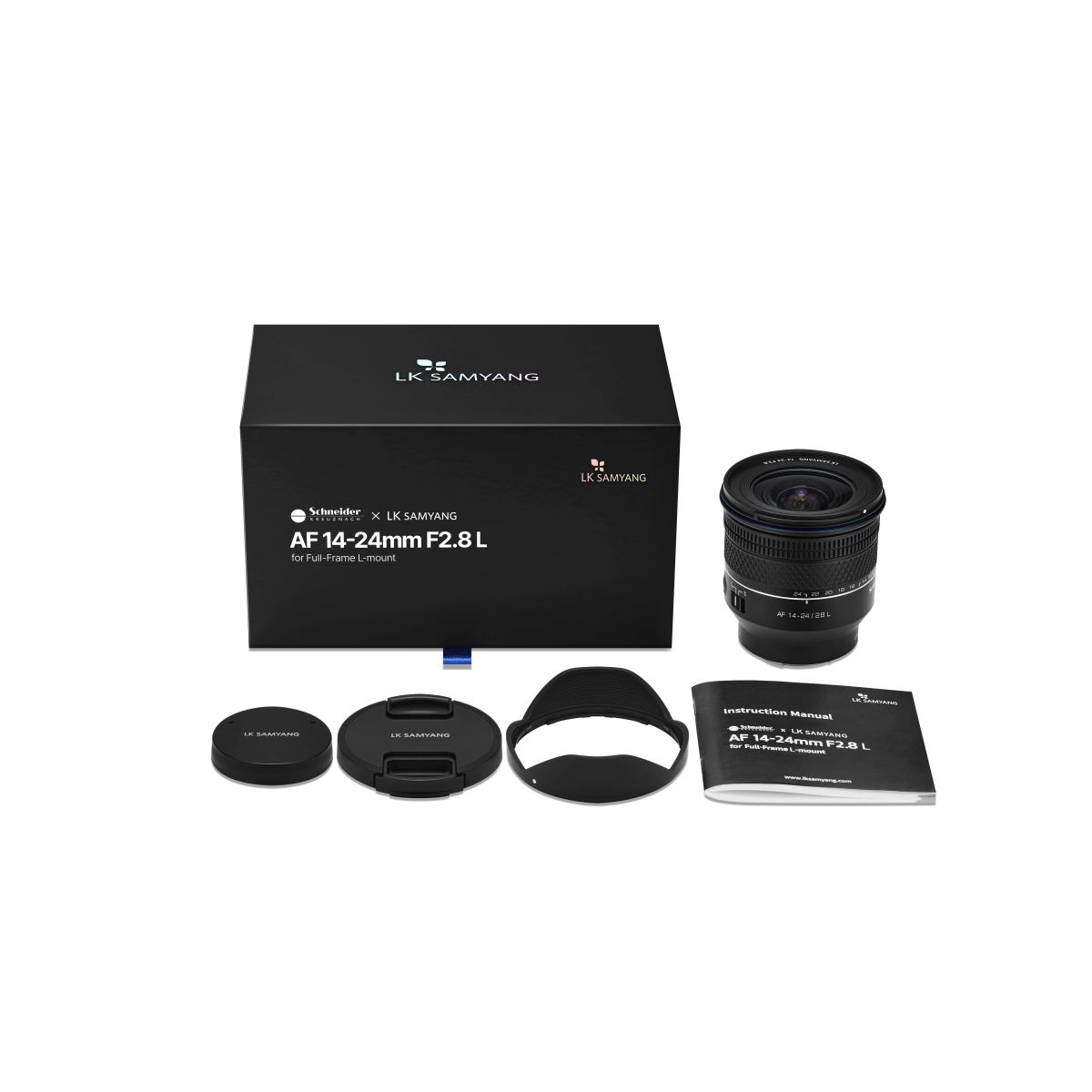 Samyang 14-24 mm 1:2,8 AF L-Mount Lieferumfang