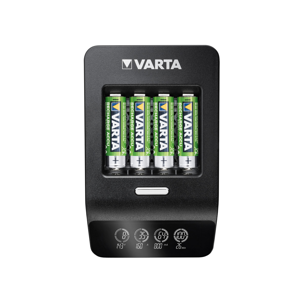 Varta LCD Ultra Fast Charger + 4 AA Akkus