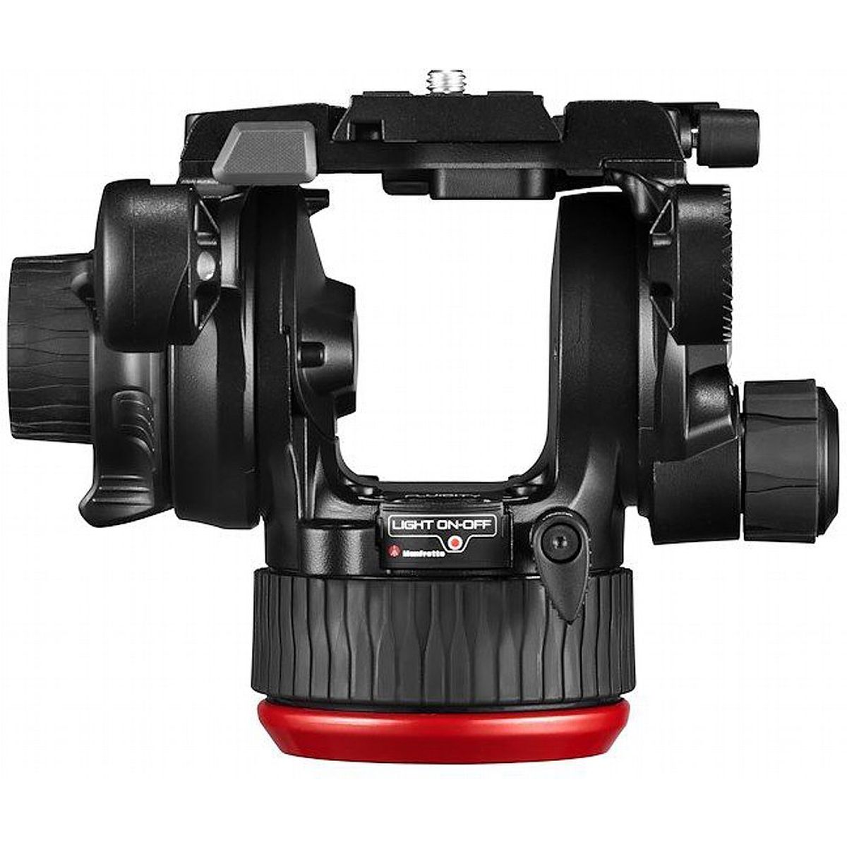 Manfrotto MVK504XTWINFA Fluid-Videokopf 504X mit Stativ 645 Fast Twin Alu