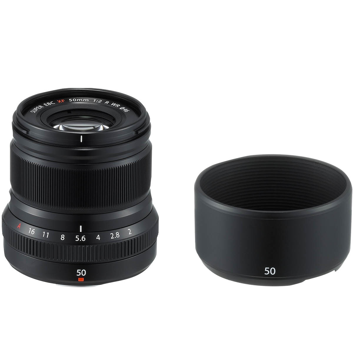 Fujifilm 50 mm 1:2,0 XF R WR Schwarz