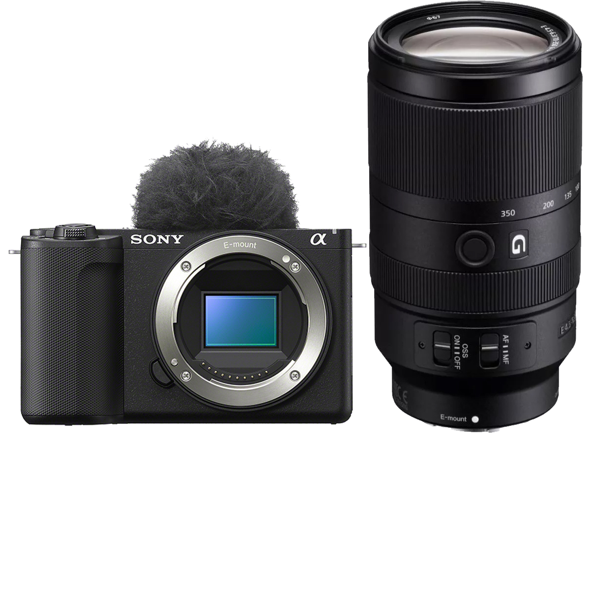 Sony Alpha ZV-E10 II + Sony SEL 70-350 mm 1:4,5-6,3 G E-Mount