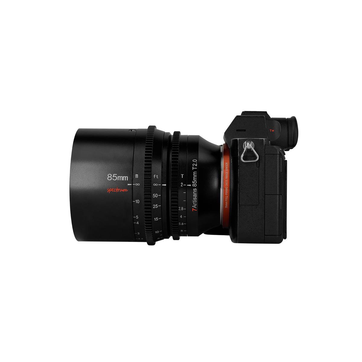 7Artisans Spectrum 85mm T2.0 Sony E Vollformat