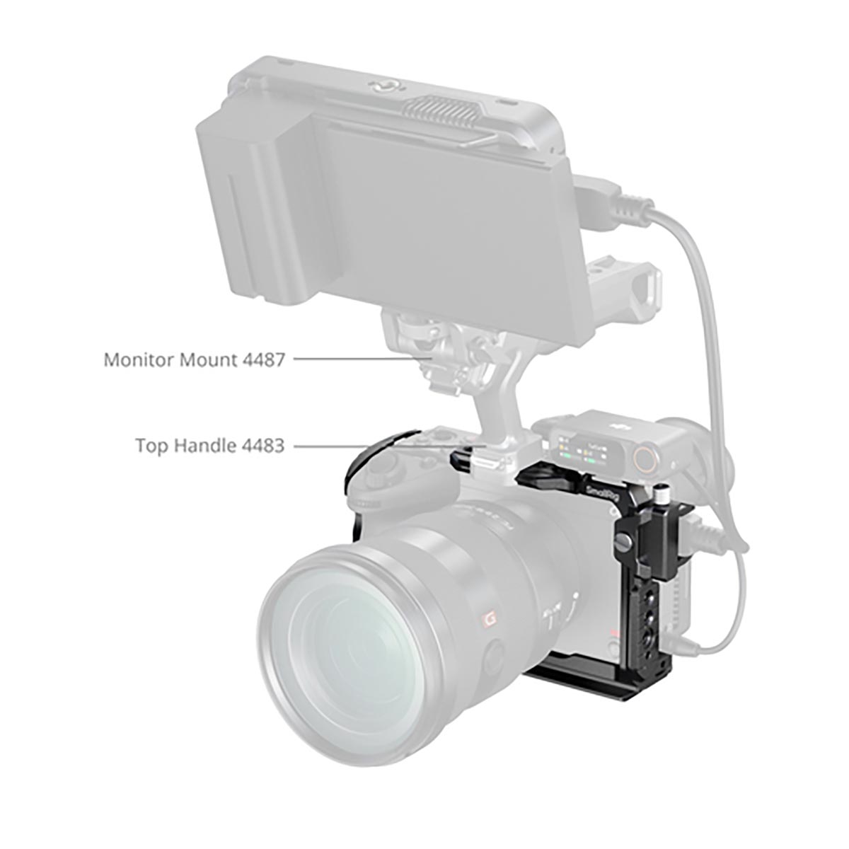 SmallRig 5587 Cage-Kit für Sony FX2