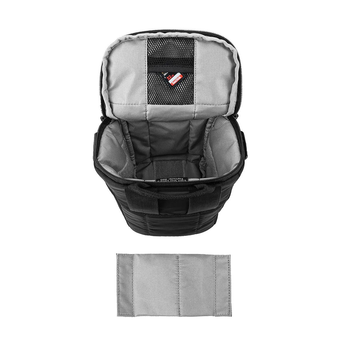 Crumpler Toploader 300 Schwarz mit Trennwand