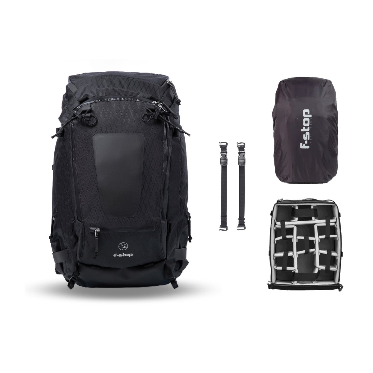 F-Stop DuraDiamond Tilopa Essentials-Bundle - Anthrazit - Lieferumfang F-Stop DuraDiamond Tilopa Essentials-Bundle - Anthrazit - Lieferumfang