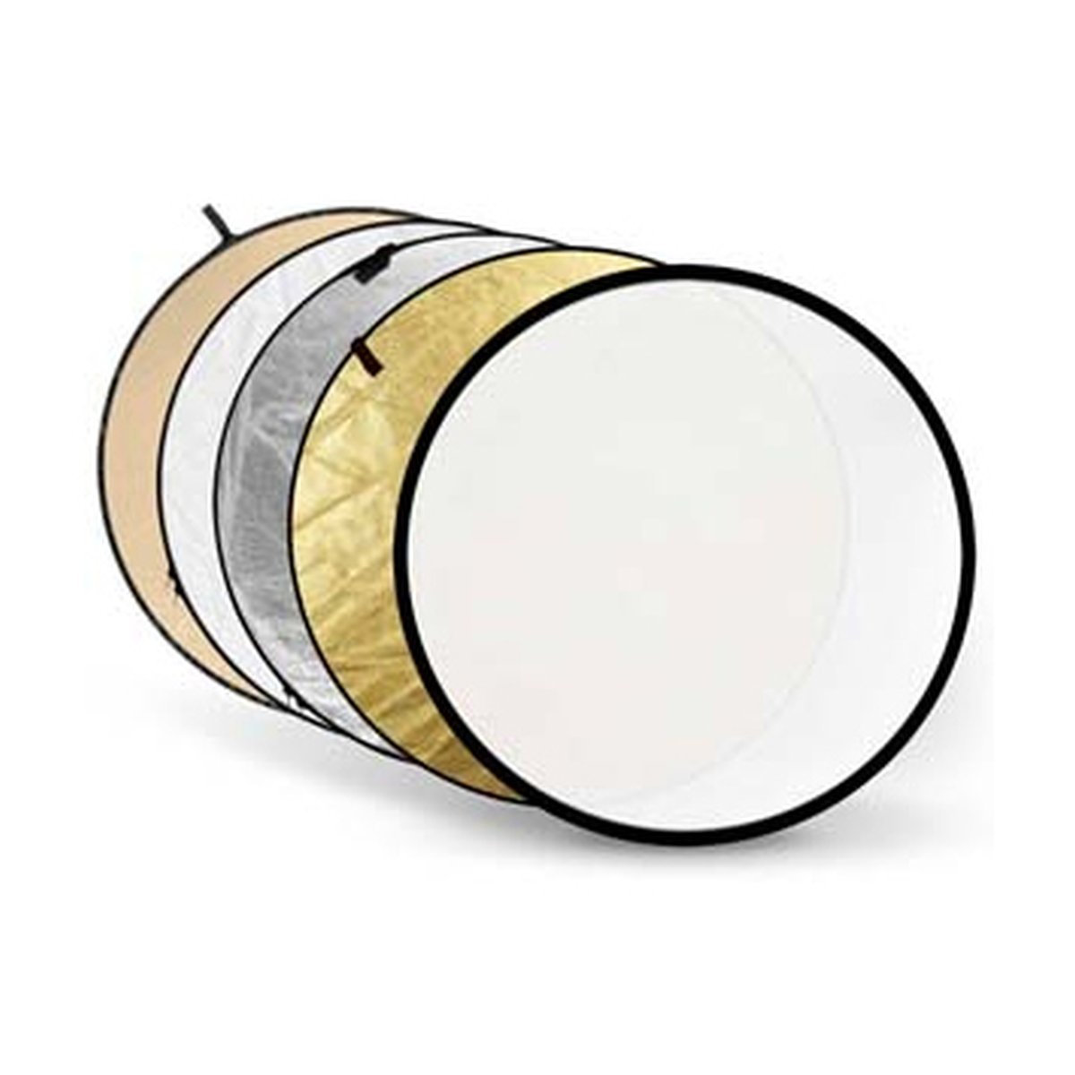 Godox 5-in-1 Reflexionsschirm Gold, Silber, Soft Gold, Weiß, Transparent - 110cm