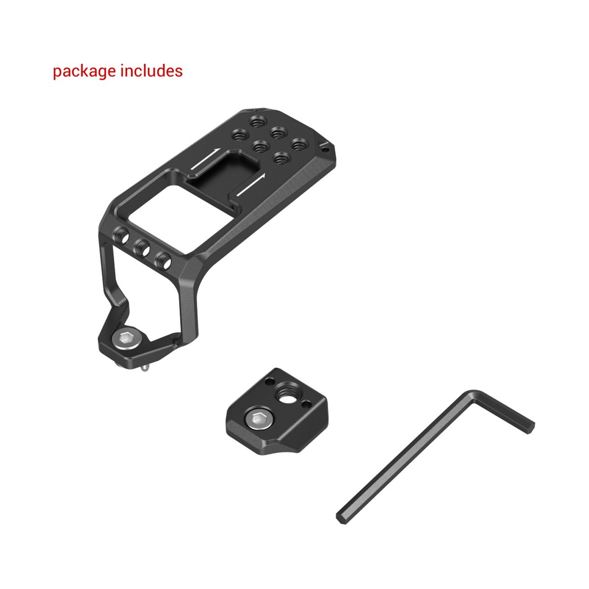 SmallRig 3990 Top Plate f. Sony FX30 und FX3 XLR Einheit - Lieferumfang