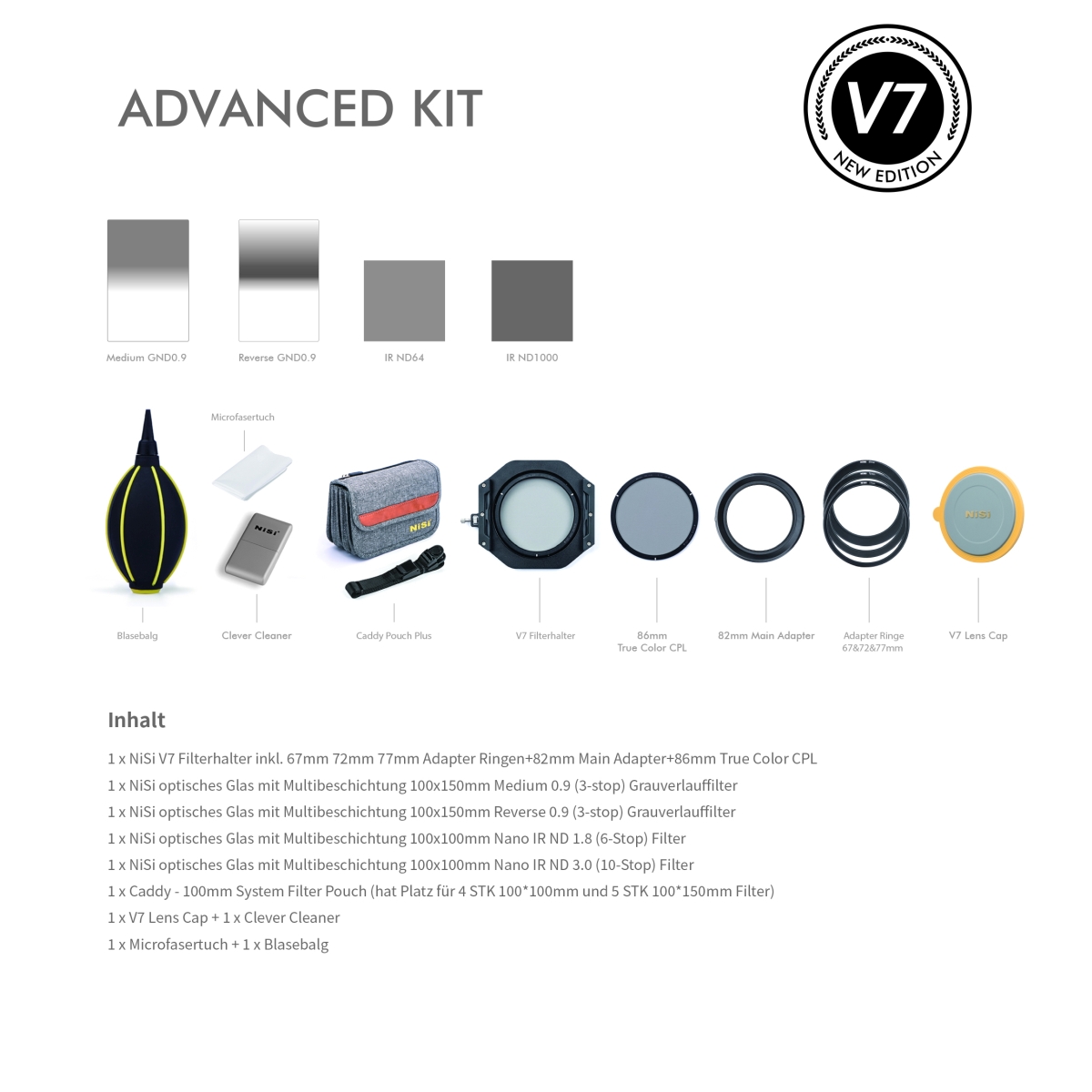 Nisi V7 Advanced Kit