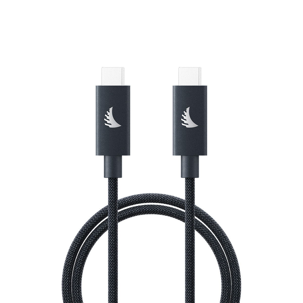 Angelbird USB-C 4.0 Solid Flex Kabel Blau/Grau 1 m