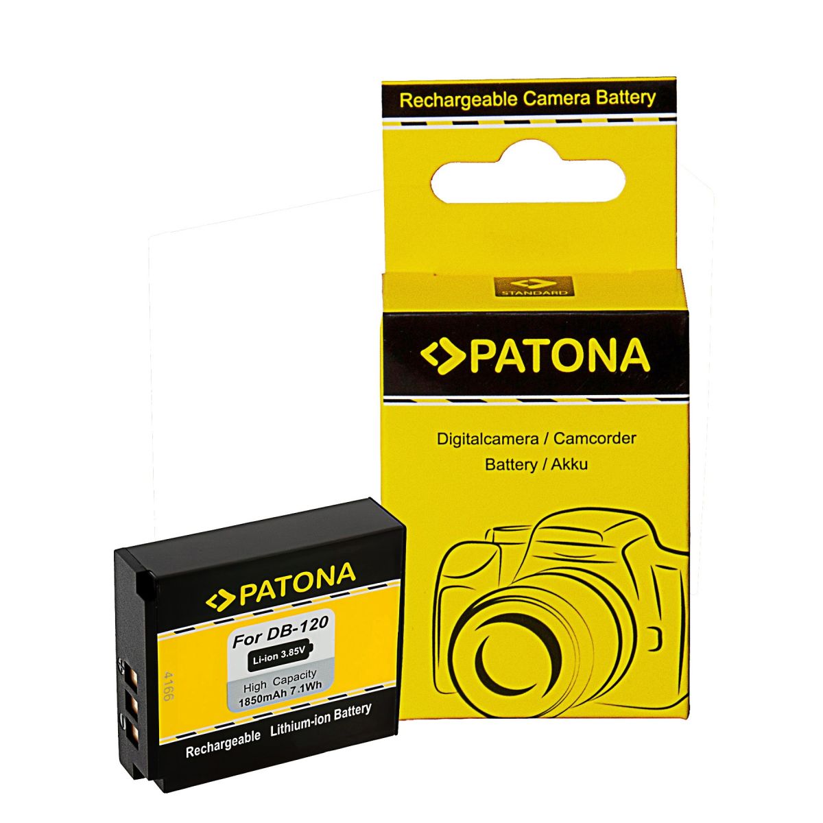 Patona Akku für Ricoh DB-120 GR IV