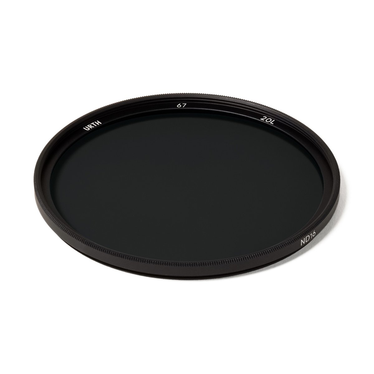 Urth 67mm ND16 (4 Stop) Objektivfilter (Plus+) - Urth 67mm ND16 Filter, Oberansicht