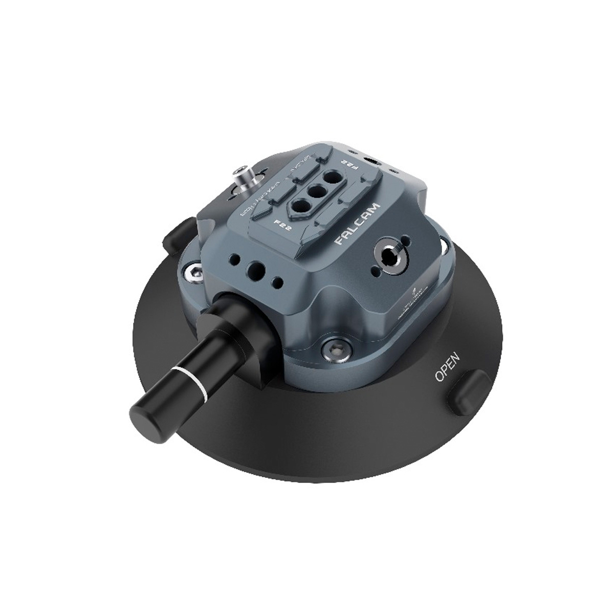 Falcam 2567 Saugnapf-Stativ (4,5 Zoll) mit Schnellkupplung