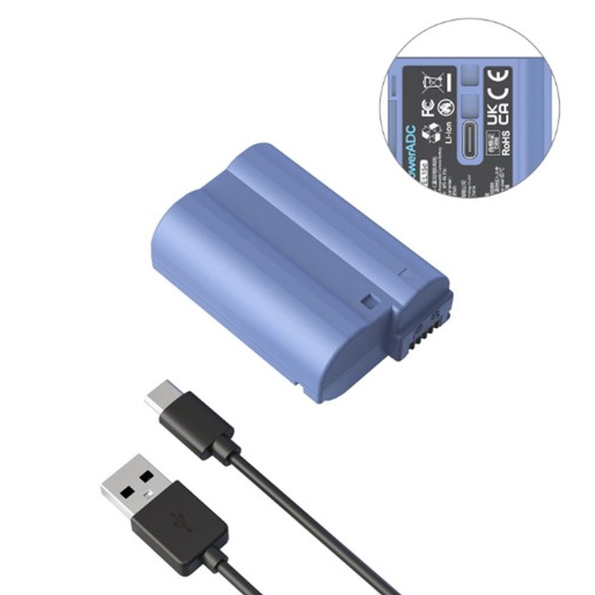 SmallRig 4332B EN-EL15c USB-C Rechargeable Camera Battery