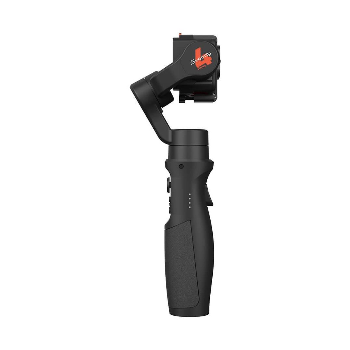 Hohem iSteady Pro4 - Seitenansicht des schwarzen iSteady Pro Gimbals