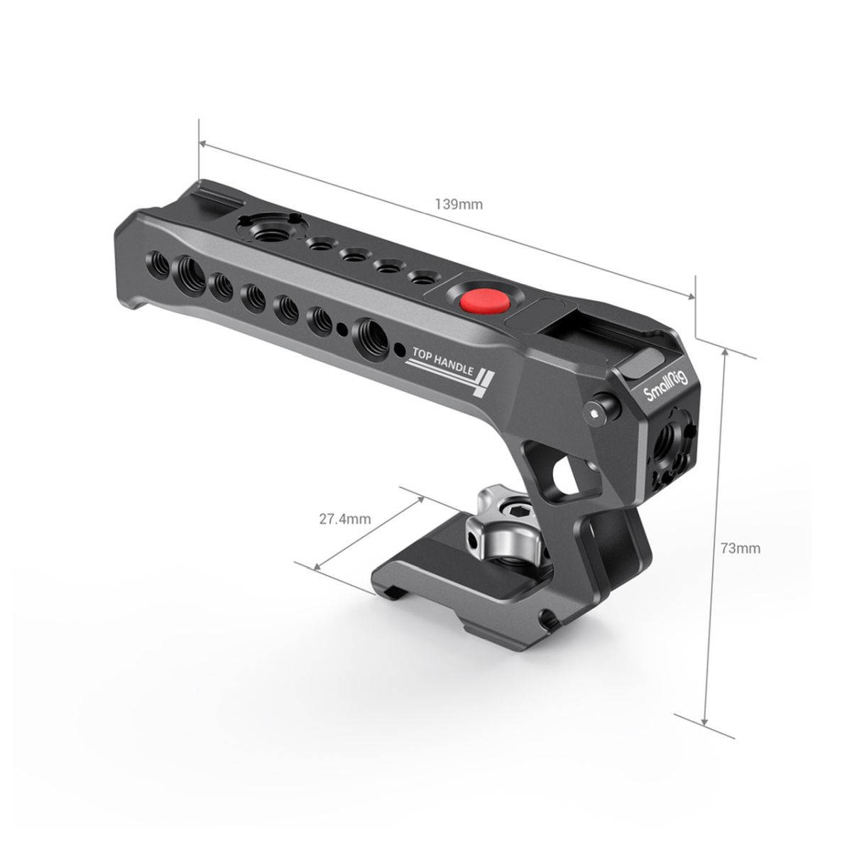 SmallRig 3322 NATO Top Handle mit Record Start/Stop Remote Trigger