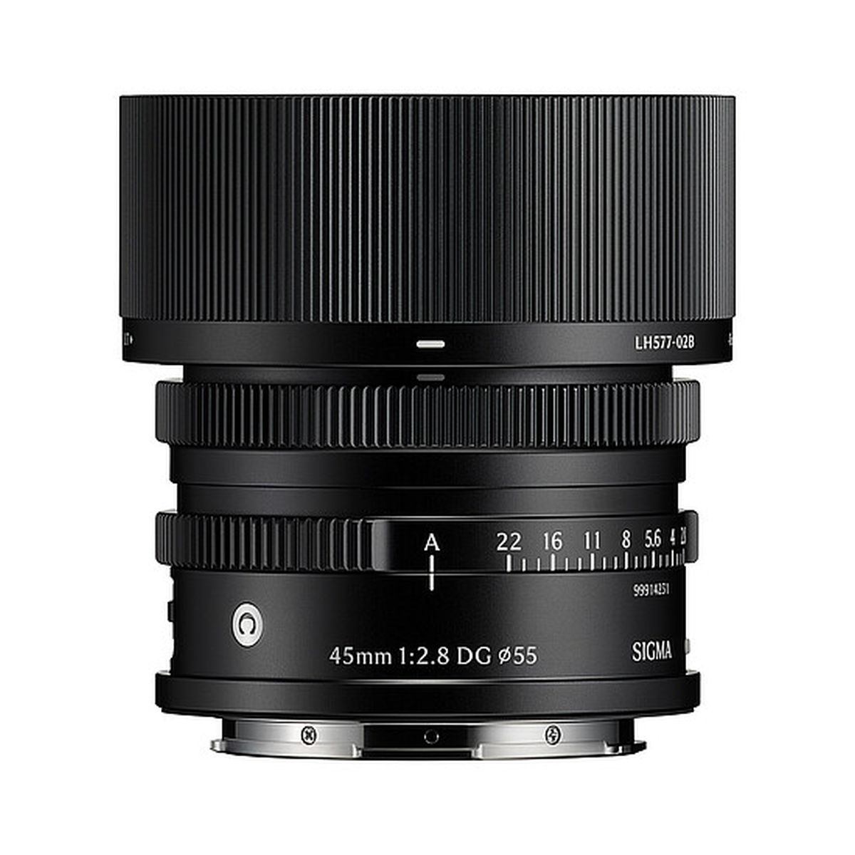 Sigma 45 mm 1:2,8 DG (C) I-Series L-Mount Schwarz