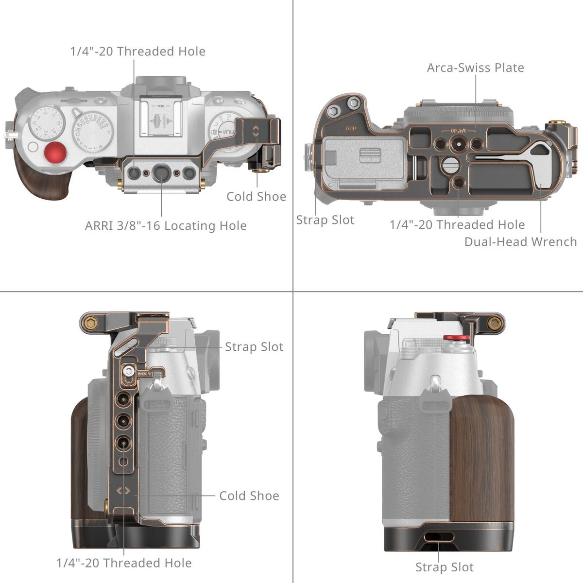 SmallRig 4714 “Retro” Cage for FUJIFILM X-T50