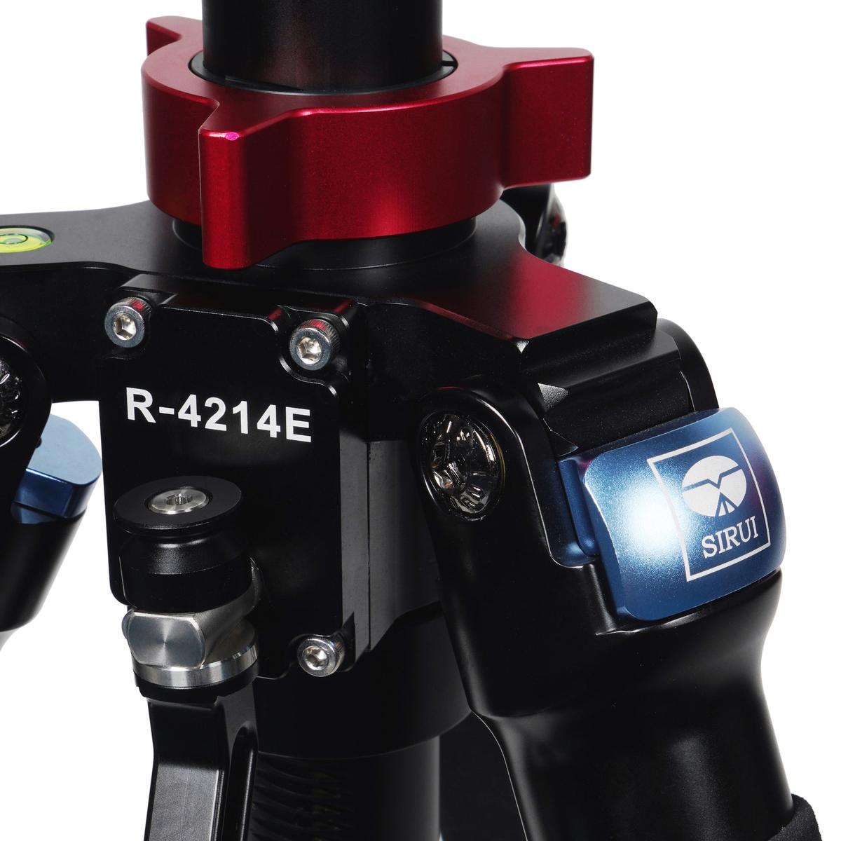 SIRUI R-4214E Reporter E - Dreibeinstativ 178 cm mit verzahnter Mittelsule Carbon ? RE-Serie