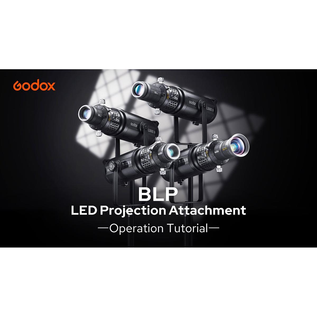 Godox Bowens Mount LED-Lichtprojektionsaufsatz