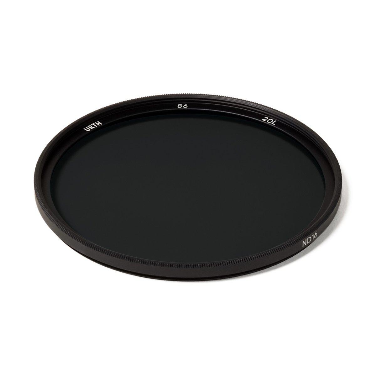 Urth 86mm ND16 (4 Stop) Objektivfilter (Plus+) - Draufsicht: Urth 86mm ND16 Neutraldichtefilter