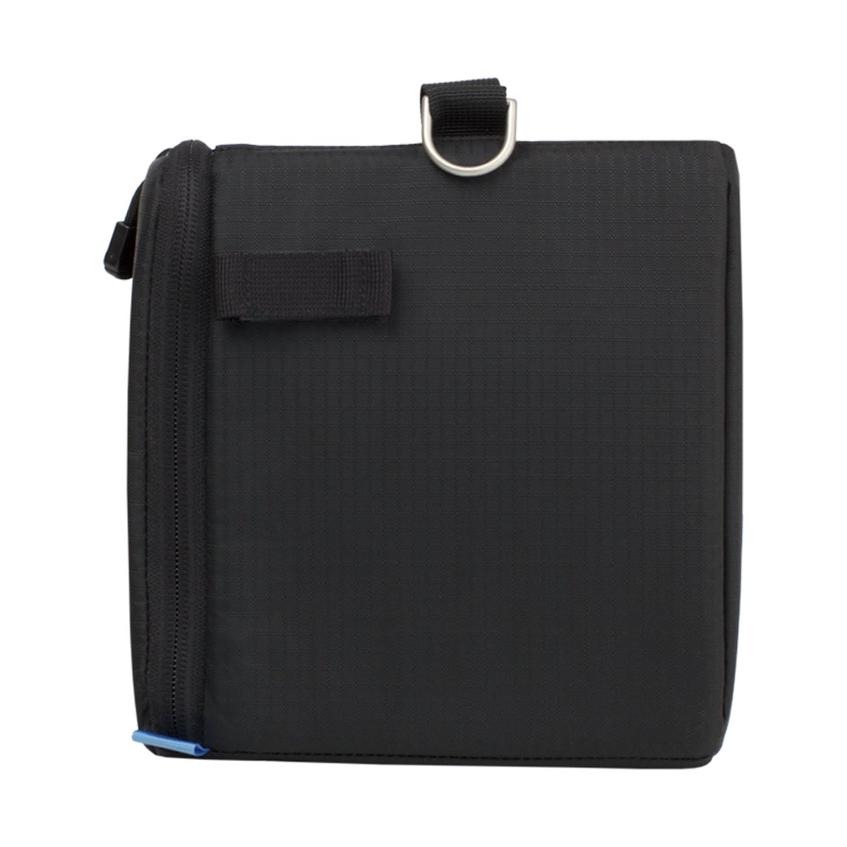 F-Stop ICU Small - Pro - Rückansicht schwarzer Tasche mit D-Ring und Reißverschluss