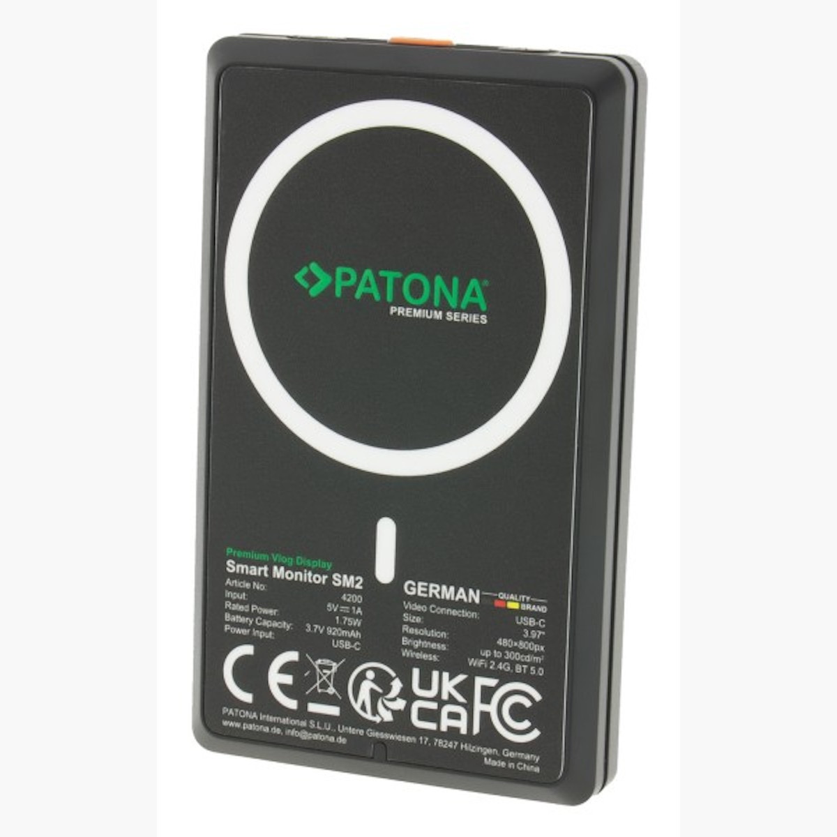 Patona Premium Vlog Display Smart Monitor SM2