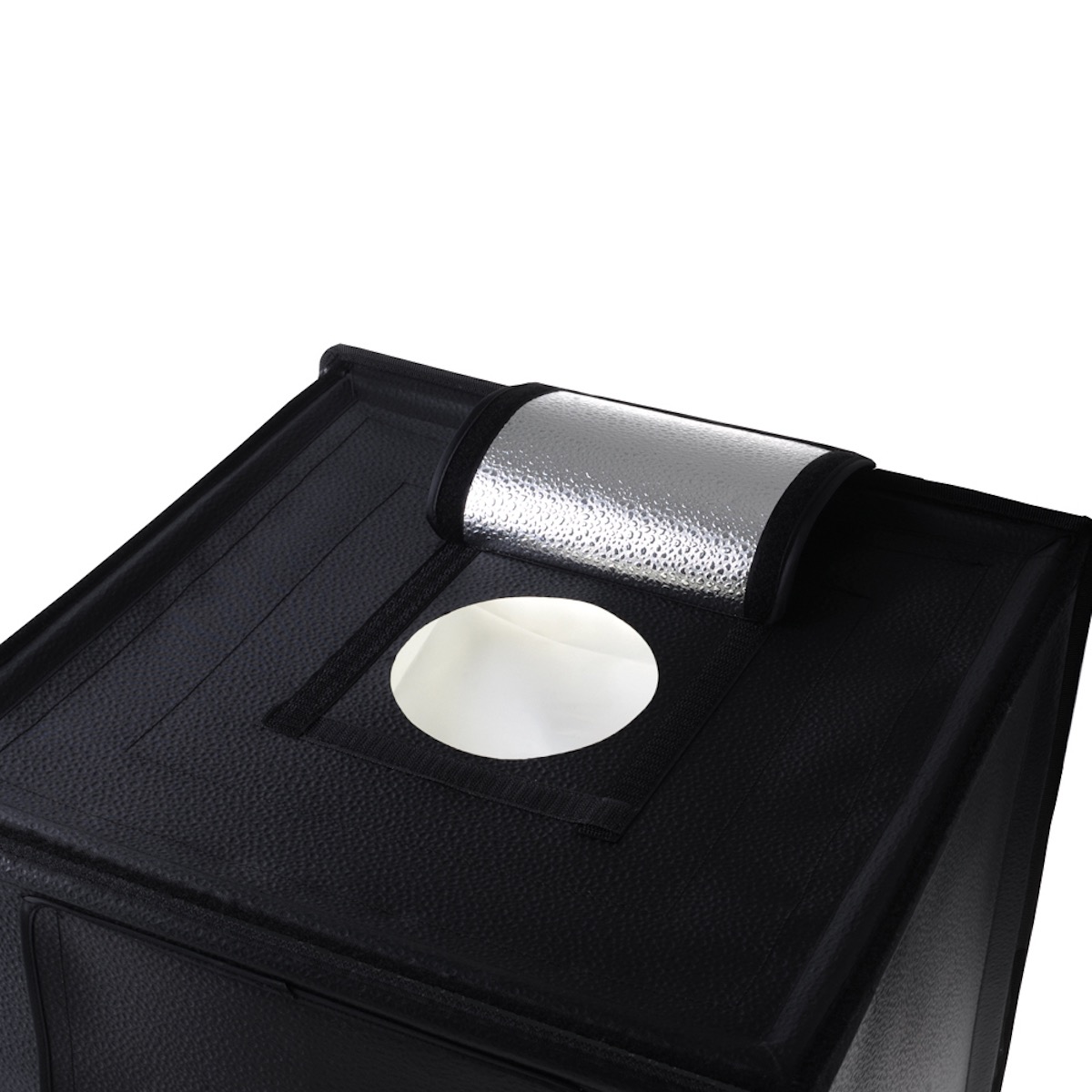 Caruba Tragbares Fotostudio LED dimmbar 60x60x60cm