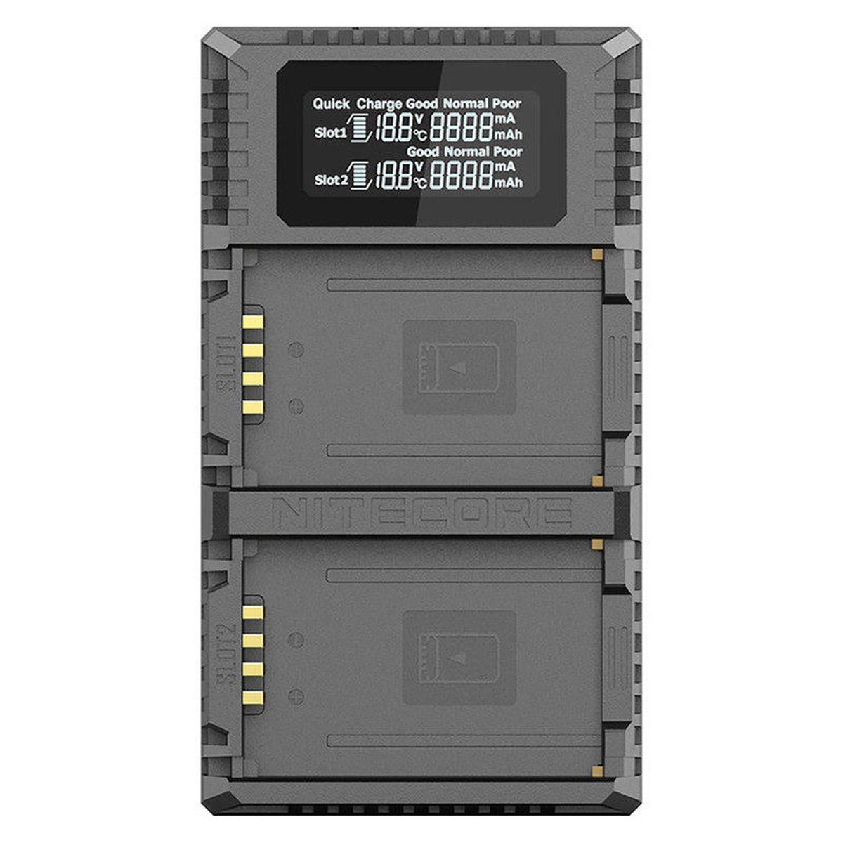 Nitecore ULM10 Pro Dual-USB-Ladegerät für Leica BP-SCL5