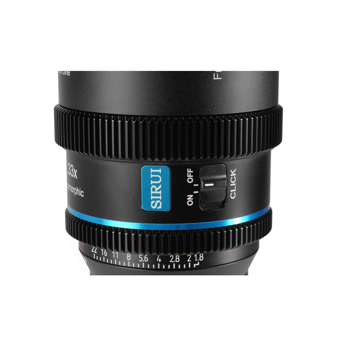 Sirui 40 mm 1:1,8 AF Anamorph 1,33x Nikon Z-Mount Blue Flare