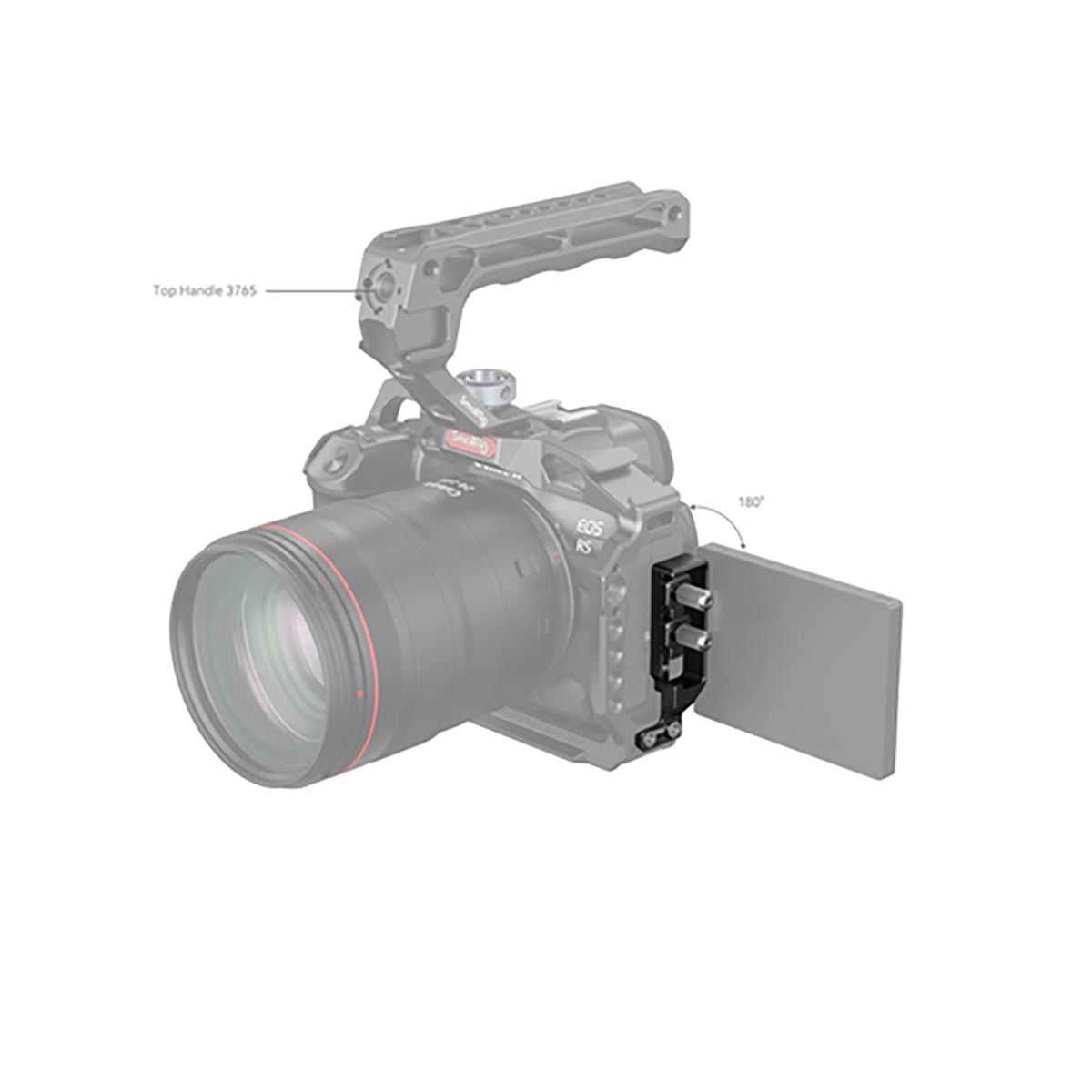 SmallRig 2981B HDMI/USB-C Kabelklemme für Canon EOS R5 / R6 / R5 C