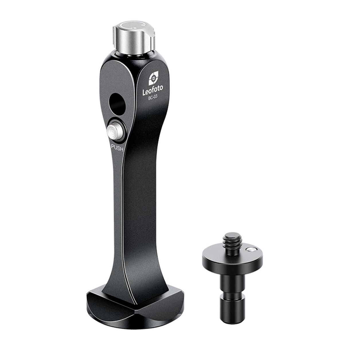 Leofoto BC-03 Fernglas-Stativadapter mit Schnelllösefunktion Leofoto BC-03 Fernglas-Stativadapter mit Schnelllösefunktion