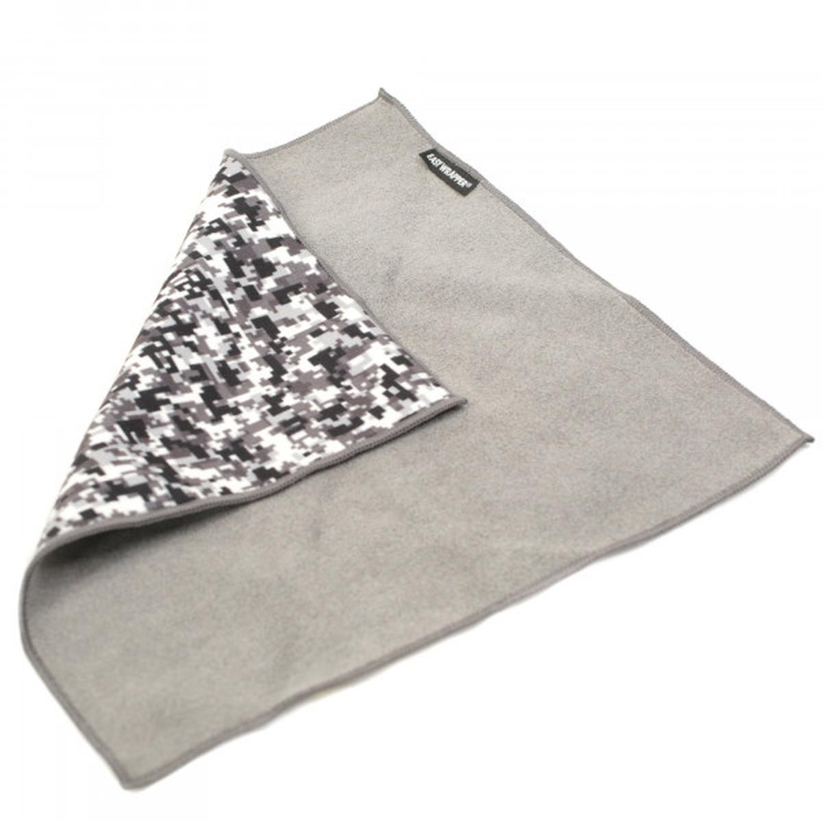 Easy Wrapper selbsthaftendes Einschlagtuch Schwarz / Weiß Camouflage Gr. S 28 x 28 cm