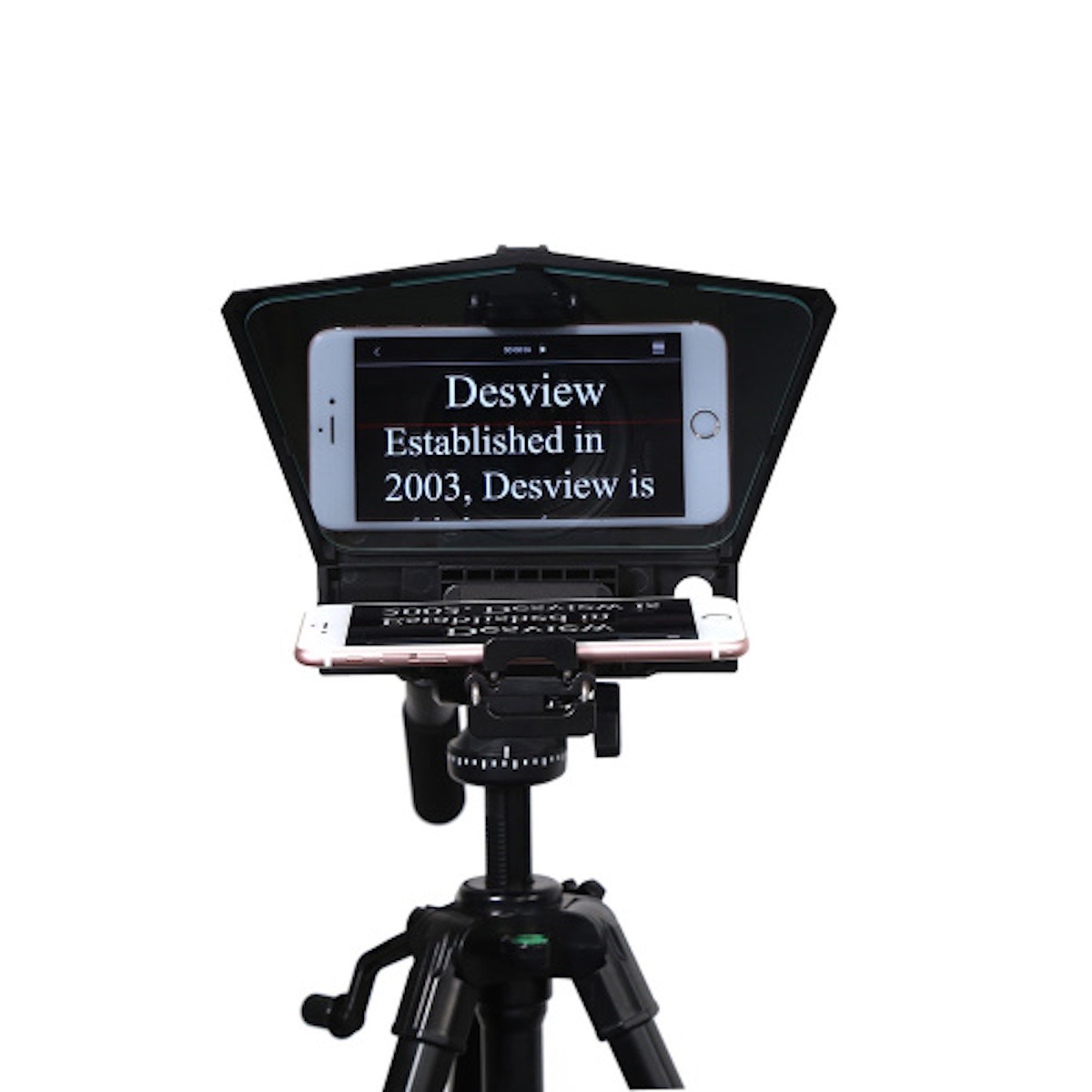 Desview T2 - Teleprompter f. smartphone/tablet