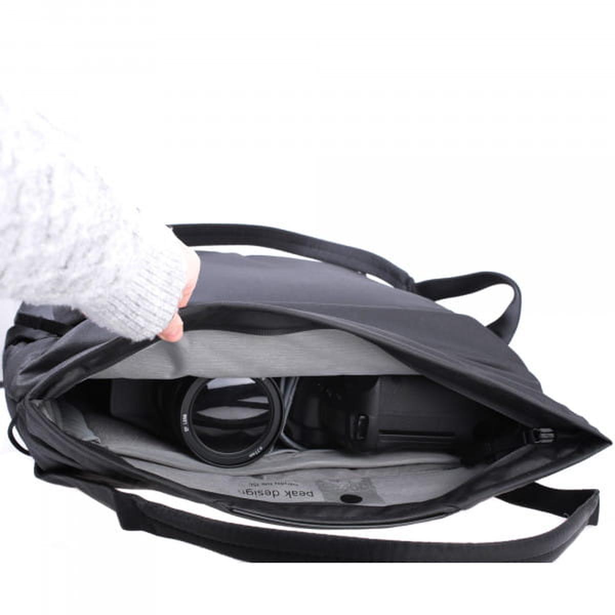 Peak Design Everyday Tote V2 15 Liter - Black (Schwarz)