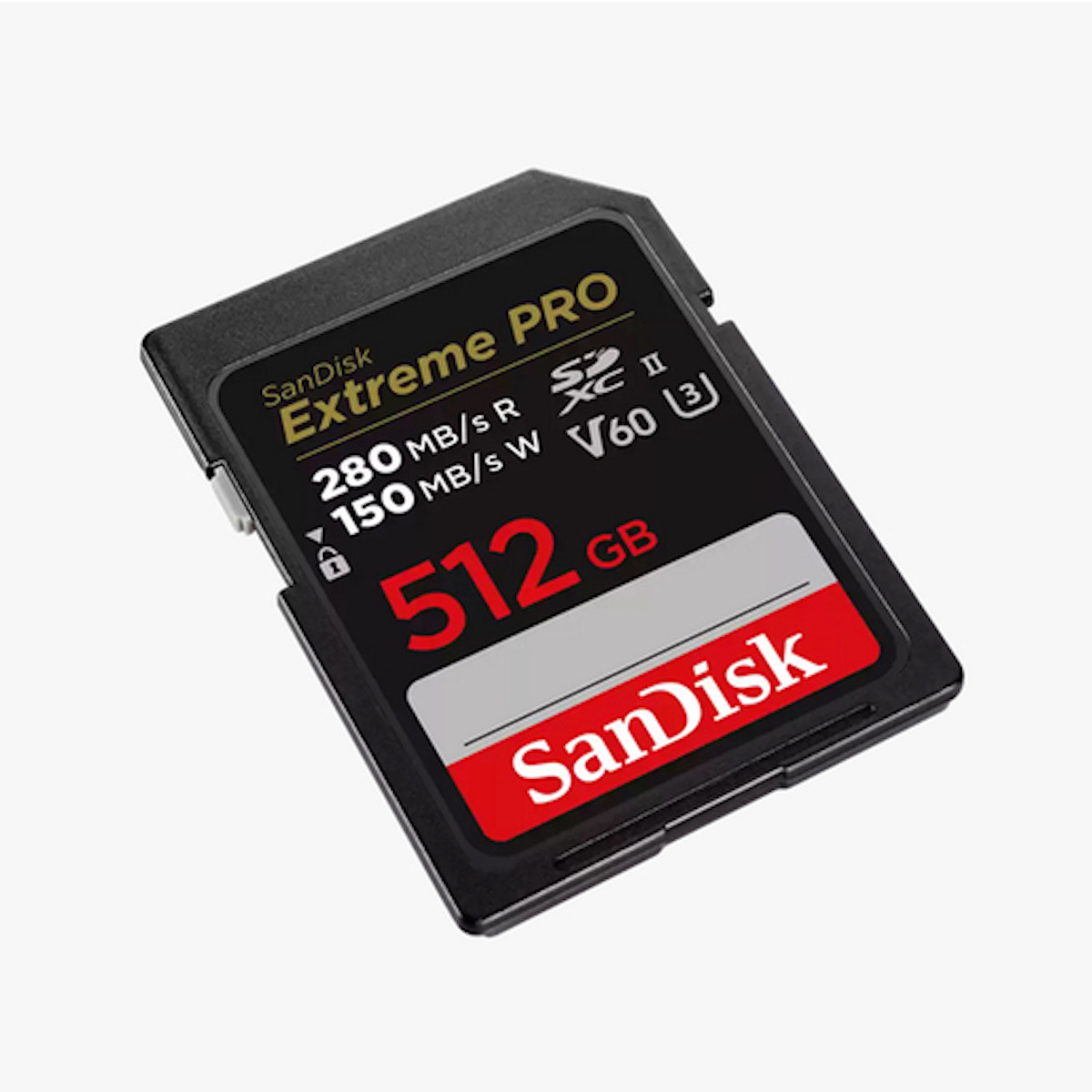 SanDisk 512 GB SDXC Extreme PRO V60 280 MB/S