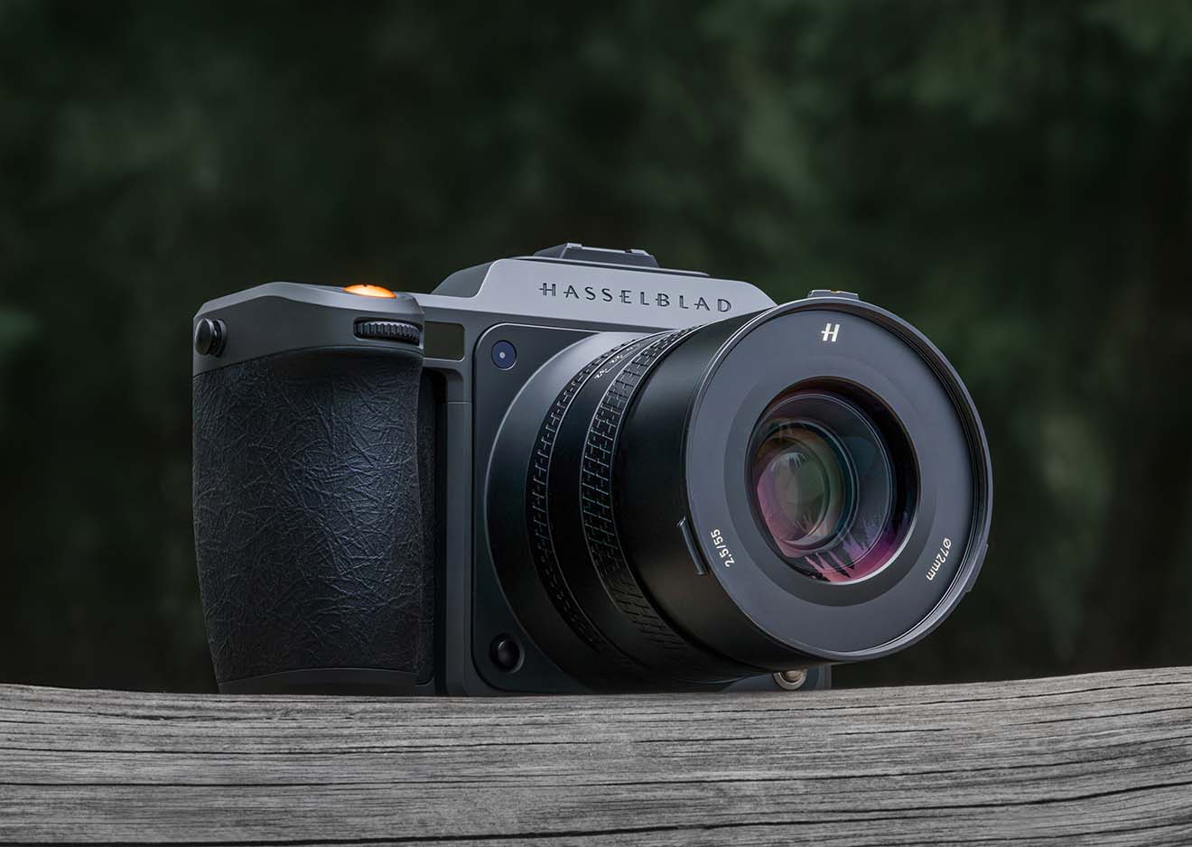Hasselblad X2D II 100C Mittelformatkamera mit XCD 55V Objektiv Nahaufnahme