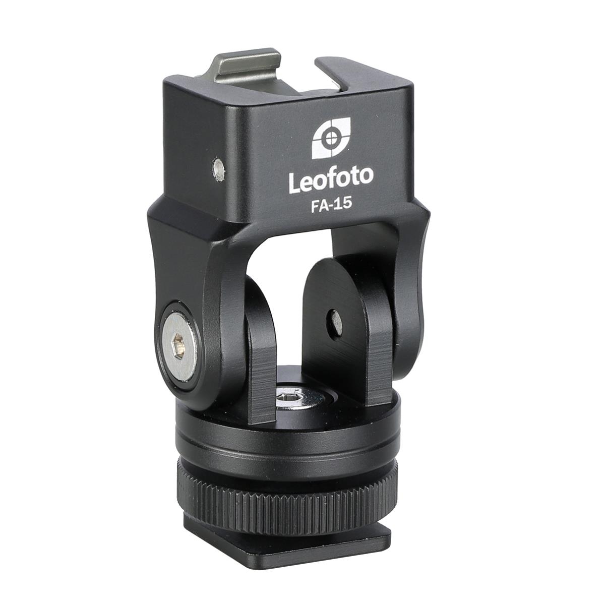 Leofoto Blitzschuhadapter FA-15+FA-10
