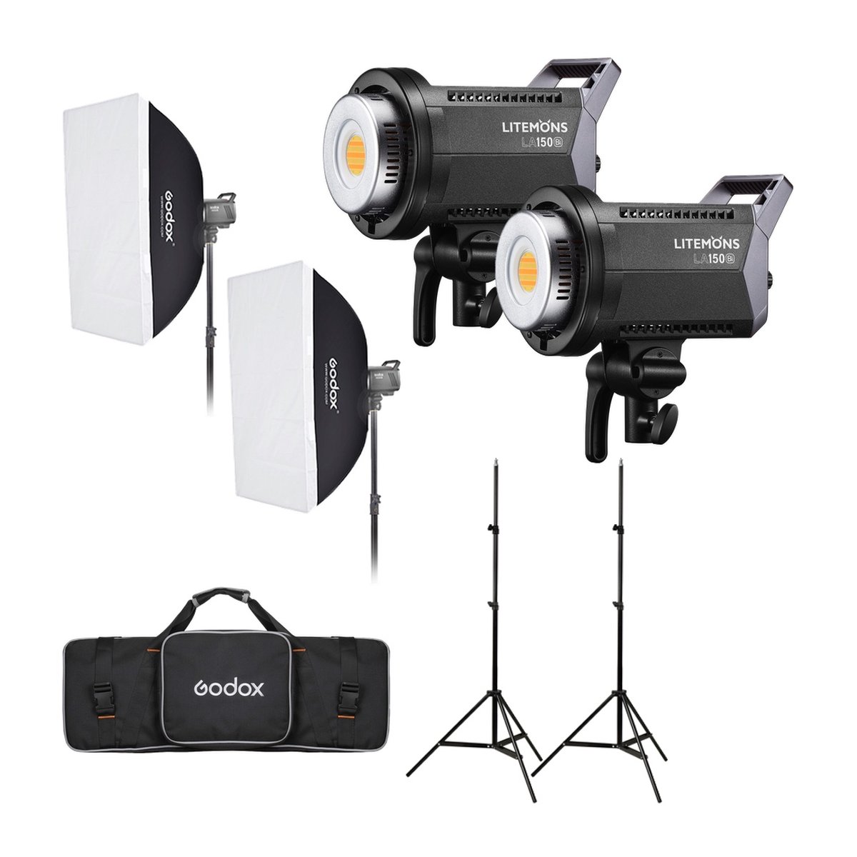 Godox Litemons LA150Bi Bi-color Duo Kit