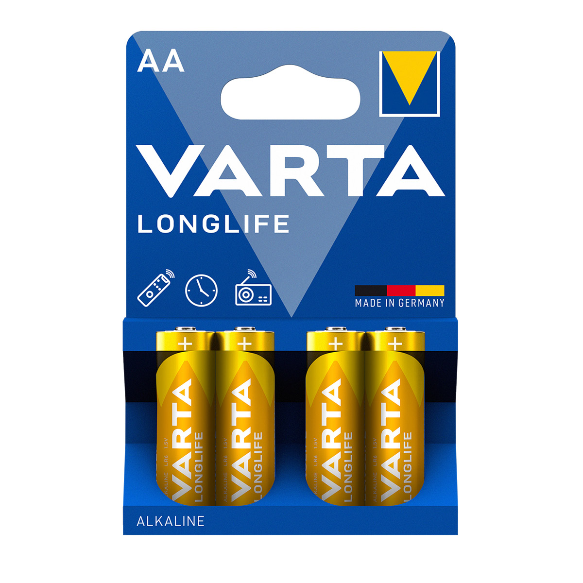 Varta Longlife Mignon AA 4er Batterien