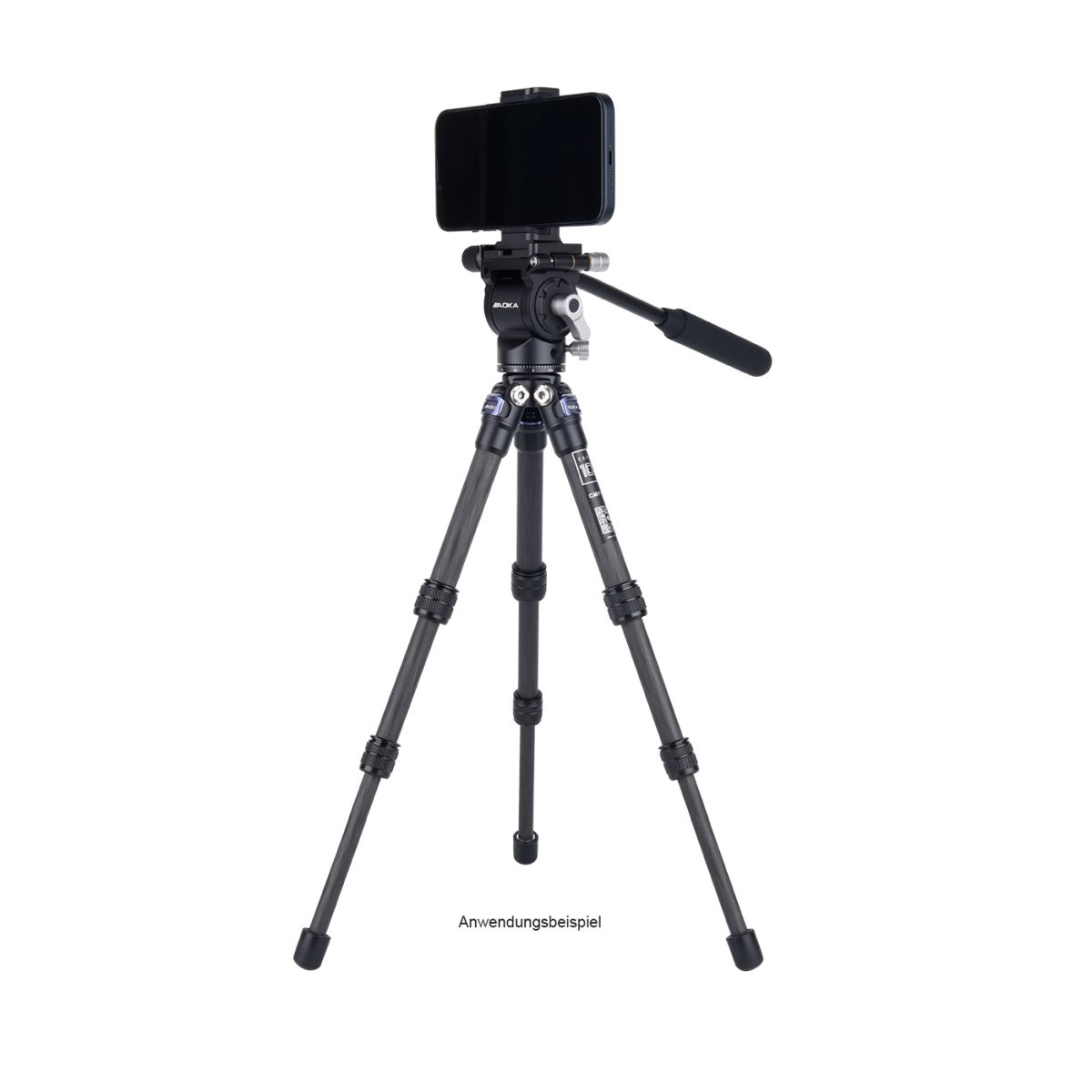 AOKA CMP163C Carbon Tischstativ + ST-3 Videoneiger