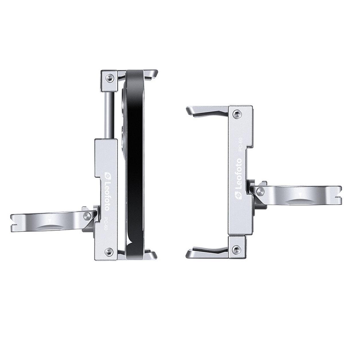 Leofoto Smartphonehalterung PC-60 silber Leofoto Smartphonehalterung PC-60 silber