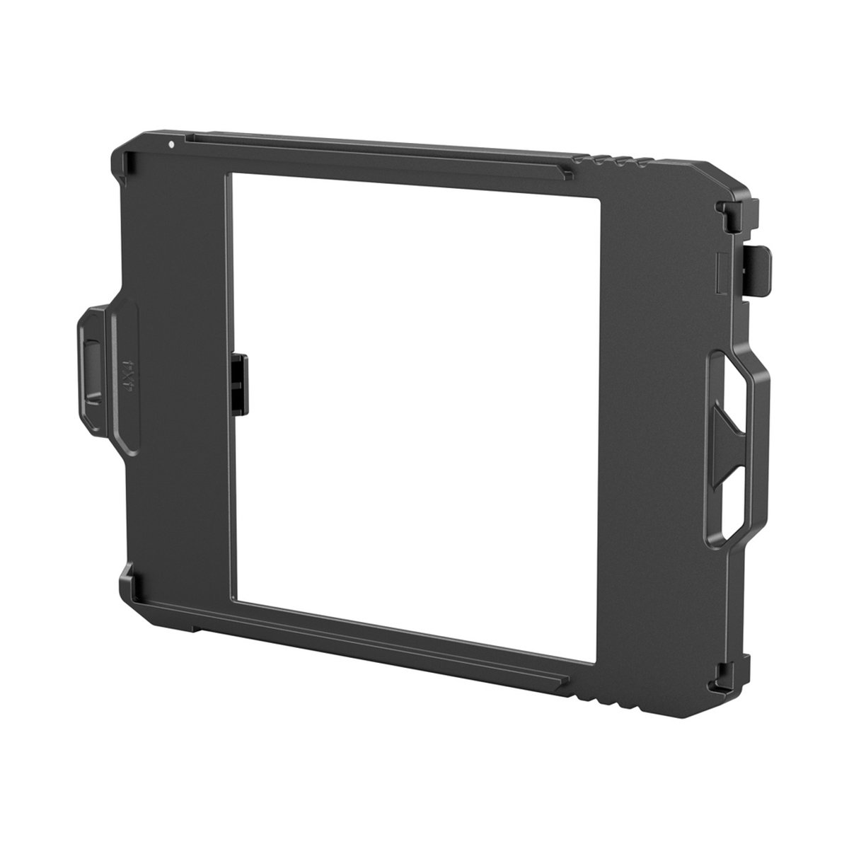 SmallRig 3320 Filter Tray (4x4) - Schwarzer 4x4 Filterrahmen, 3/4-Ansicht.