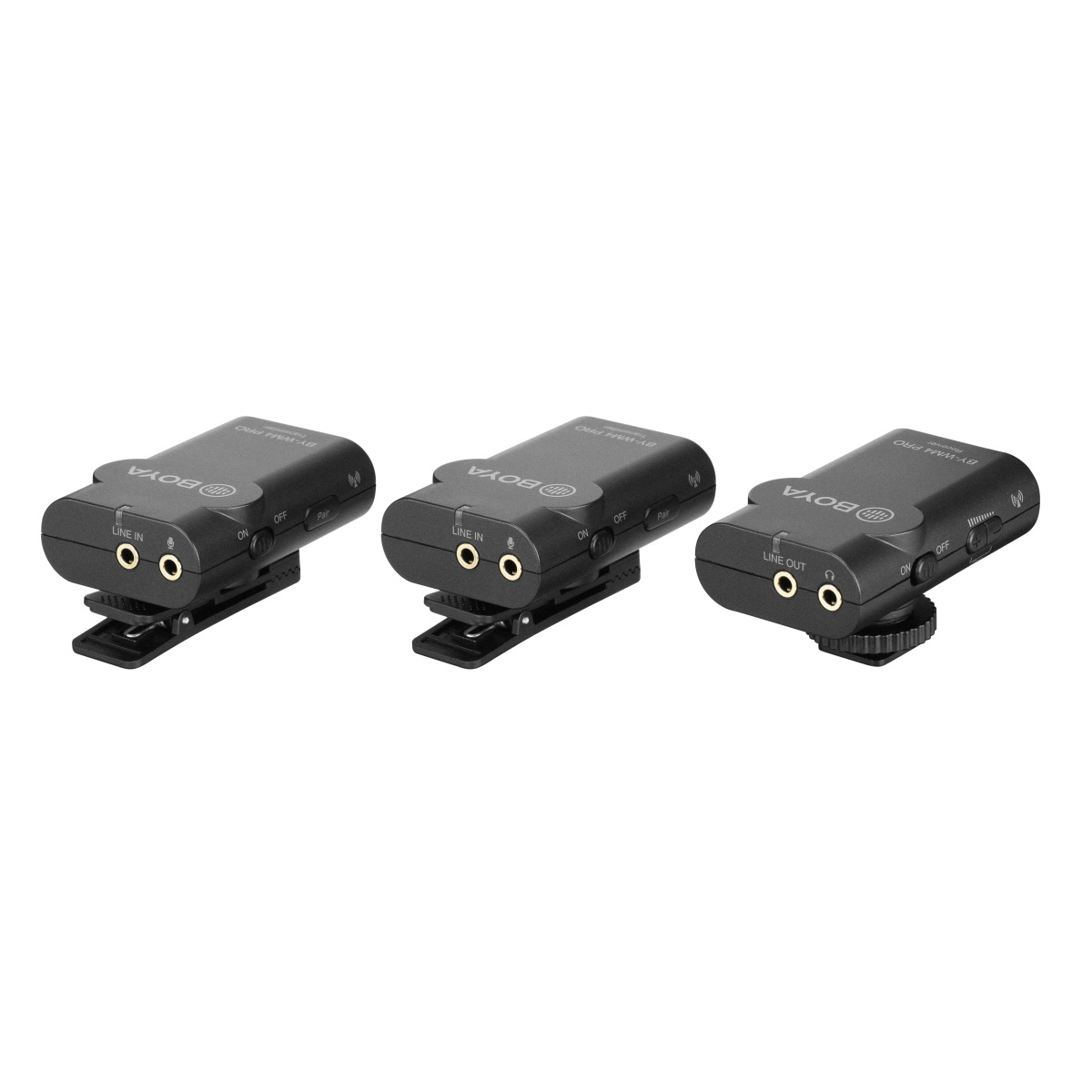 Walimex pro Boya WM4 Pro K-2 Mikrofon 3er Set