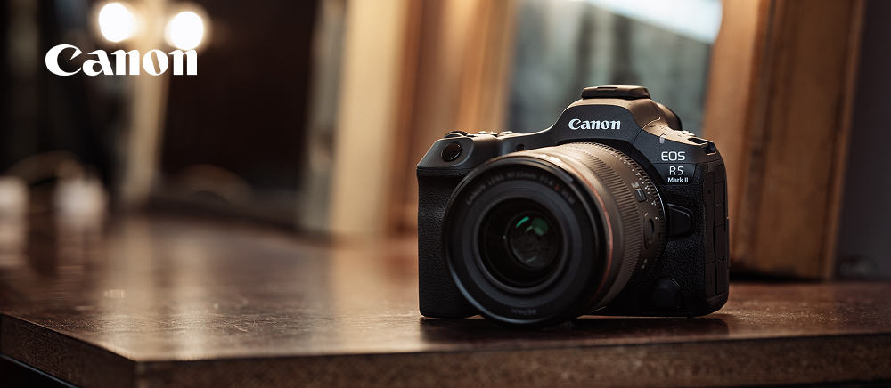 Canon EOS R5 Mark II Kamera mit RF Objektiv – spiegellose Vollformatkamera für Hochzeitsfotografen