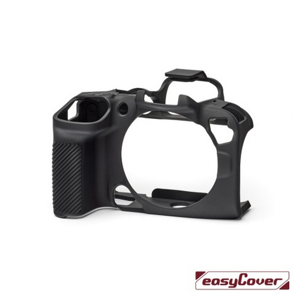 Easycover Silikon-Schutzhülle für Canon EOS R10 Schwarz