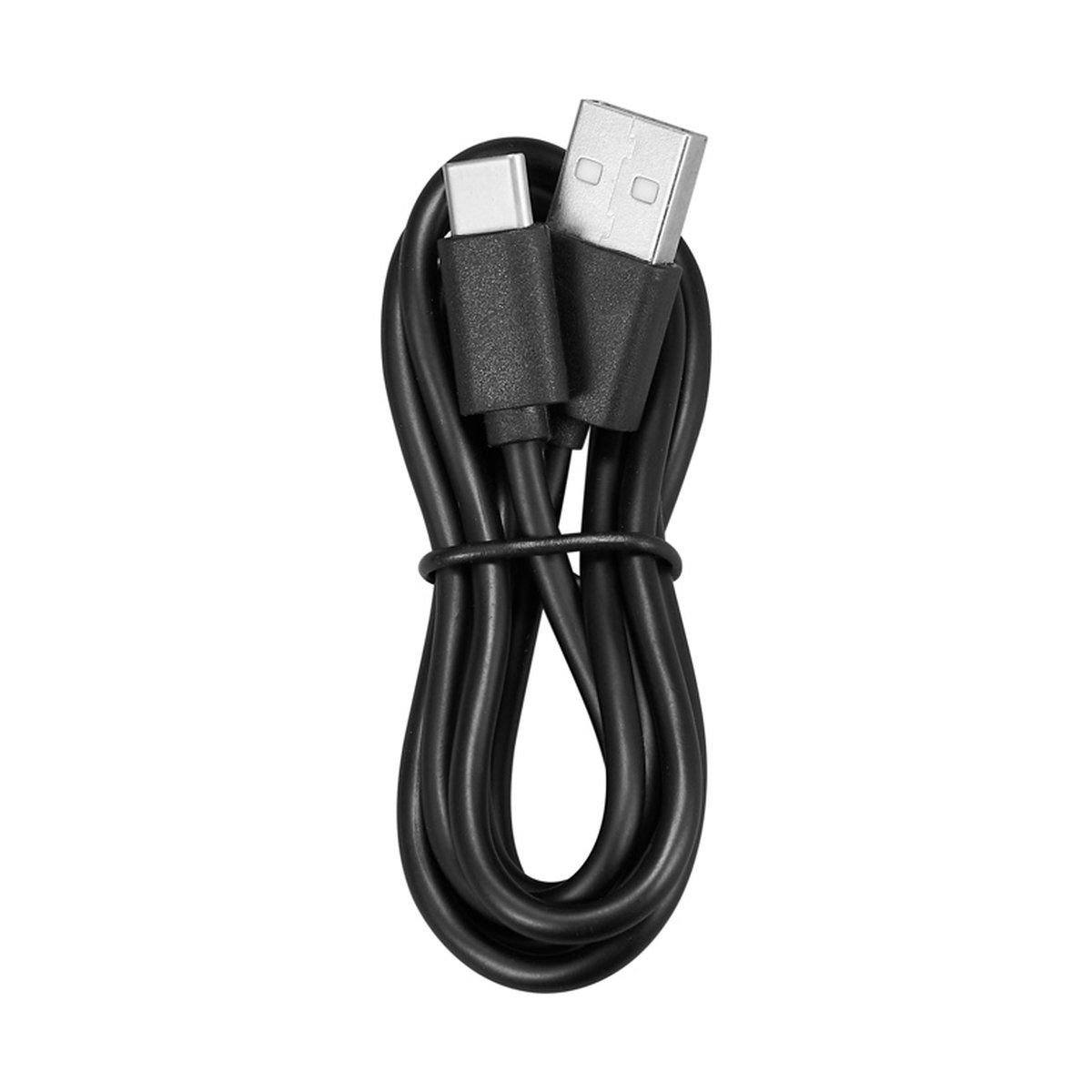 Godox LDP8Bi Streaming Slim Panel Light - Lieferumfang: Aufgerolltes schwarzes USB-C auf USB-A Ladekabel
