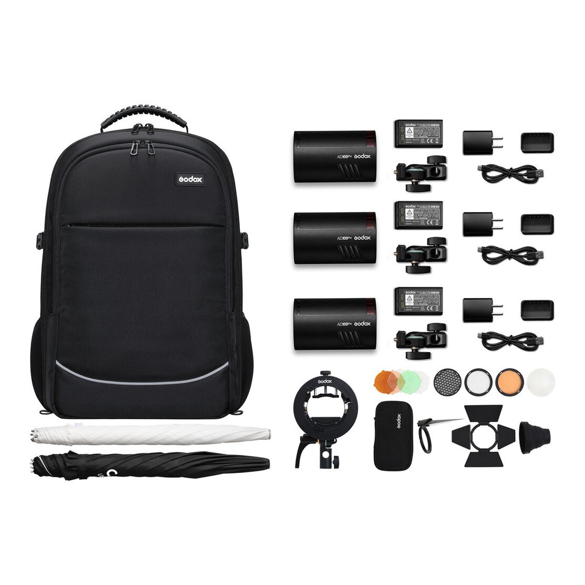 Godox AD100Pro Triple Kit