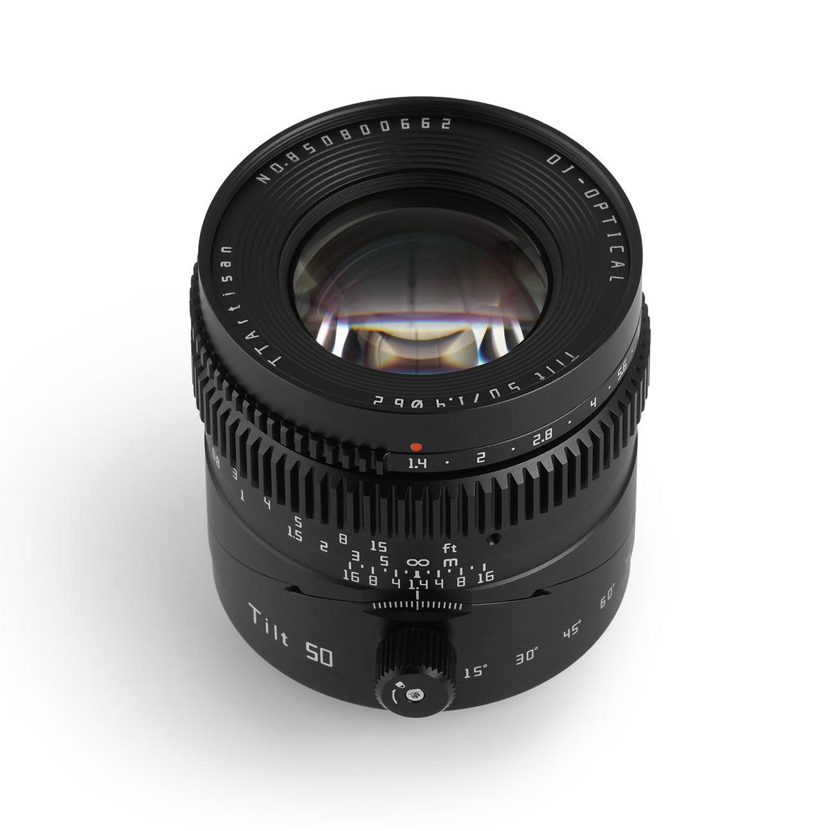 TTArtisan 50mm f/1,4 Tilt für Sony E Vollformat
