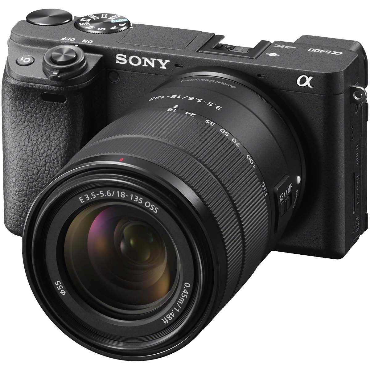 Sony Alpha 6400 Kit mit 18-135 mm 1:3,5-5,6